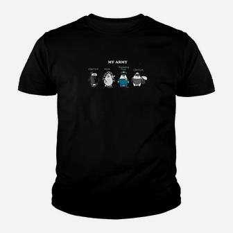 Immunology Fun Immune Cell My Army Youth T-shirt | Crazezy