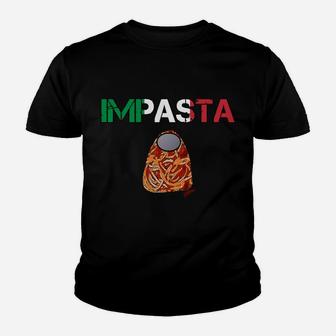 Impasta Tee Funny Pasta Gamer Outfit Impasta Christmas Sweatshirt Youth T-shirt | Crazezy