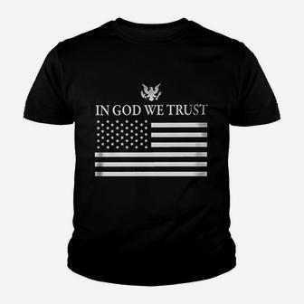 In God We Trust Youth T-shirt | Crazezy UK