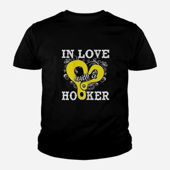 In Love With A Hooker Tow Truck Driver Wife Gift Youth T-shirt | Crazezy