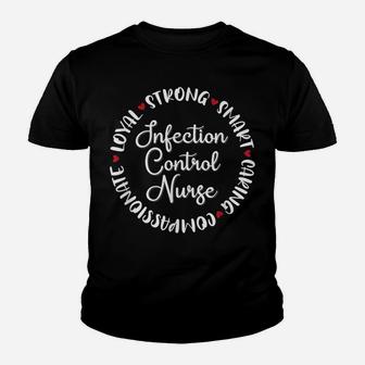 Infection Control Nurse Gifts Nurses Graduation Medical Love Youth T-shirt | Crazezy