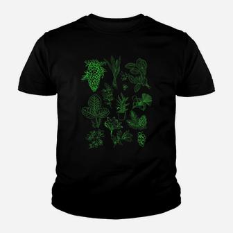 Inspired Beautiful Flower Botanical Floral Chart Youth T-shirt | Crazezy DE