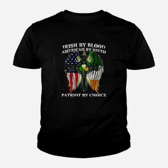 Irish American And Patriot Youth T-shirt - Monsterry AU
