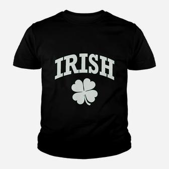Irish Clover Quatrefoil Beer St Patricks Day Youth T-shirt | Crazezy UK