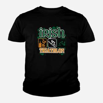 Irish Triathlon Youth T-shirt - Monsterry