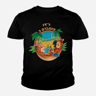 It Is 5 O'clock Somewhere Drinking Parrot Sweatshirt Youth T-shirt | Crazezy AU