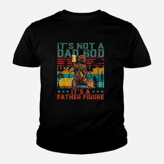 It Not A Dad Bod Its Father Figure Bear Beer Lover Gift Youth T-shirt | Crazezy AU