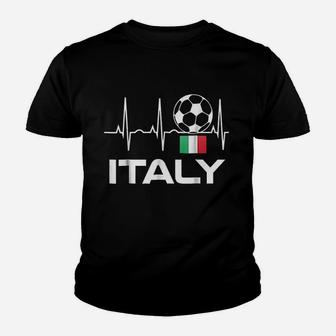 Italy Soccer Jersey Youth T-shirt | Crazezy