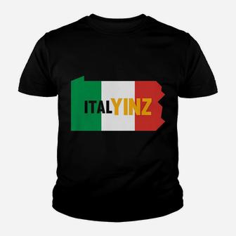 Italyinz | Funny Pittsburgh Italian Family Gift Design Youth T-shirt | Crazezy