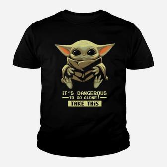 It's Dangerous To Go Alone Youth T-shirt - Monsterry DE