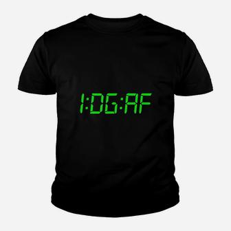 Its I Dont Give A F Ck Time Idgaf Sarcastic No F Cks Given Youth T-shirt | Crazezy DE