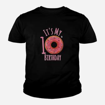 Its My 10Th Birthday Youth T-shirt | Crazezy