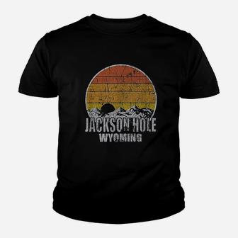 Jackson Hole Wyoming Youth T-shirt | Crazezy