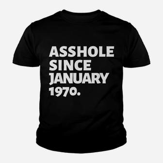 January 1970 Vintage Funny 50Th Birthday Gift Gag Gift Youth T-shirt | Crazezy CA