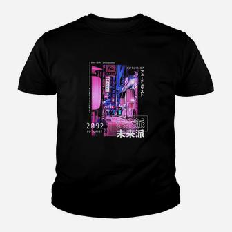 Japanese Street Cyberpunk Tokyo Streetwear Aesthetic Graphic Youth T-shirt - Thegiftio