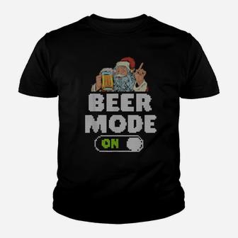 Jingle Beers Santa Youth T-shirt - Monsterry AU