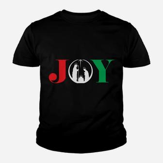 Joy Christmas Holiday Gift Nativity Jesus Ornament Xmas Star Sweatshirt Youth T-shirt | Crazezy CA