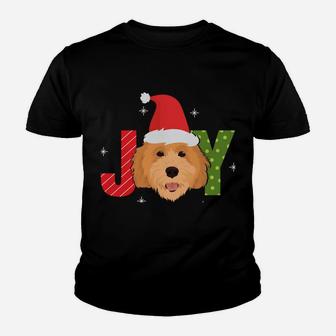 Joy Goldendoodle & Labradoodle Christmas Youth T-shirt | Crazezy