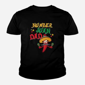 Juan Dad Funny Spanish Mexican Latino Cuban Fathers Day Gift Youth T-shirt | Crazezy UK