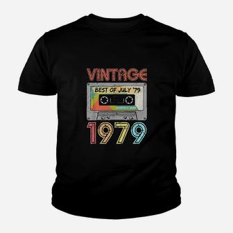 July 1979 Birthday Vintage 1979 Youth T-shirt | Crazezy CA