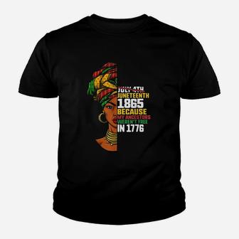 Juneteenth Day Youth T-shirt | Crazezy