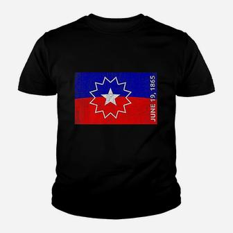 Juneteenth Freedom Day Flag Black History Remembrance Youth T-shirt | Crazezy CA