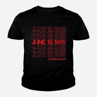 Juneteenth Freedom Day Youth T-shirt | Crazezy CA