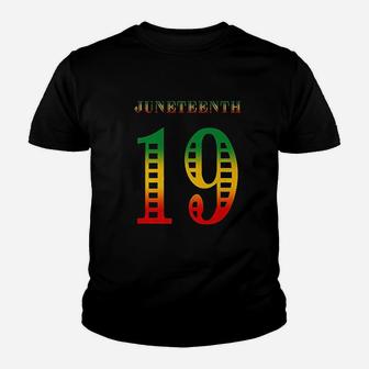 Juneteenth June 19 Youth T-shirt | Crazezy AU