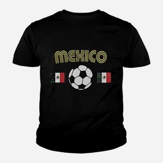 Junior Mexico Soccer Love Mexican Futbol Football Youth T-shirt | Crazezy