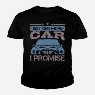 Just One More Car I Promise Youth T-shirt - Monsterry UK