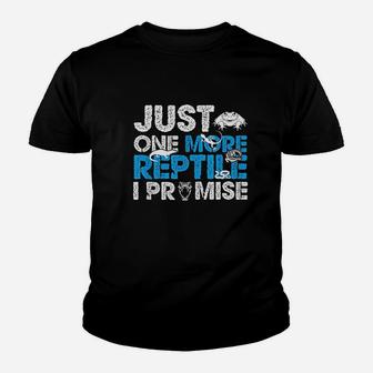 Just One More Reptile Promise Youth T-shirt | Crazezy AU