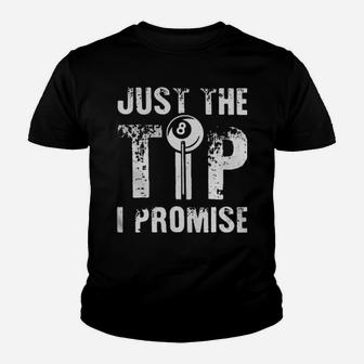 Just The Tip I Promise Youth T-shirt - Monsterry UK