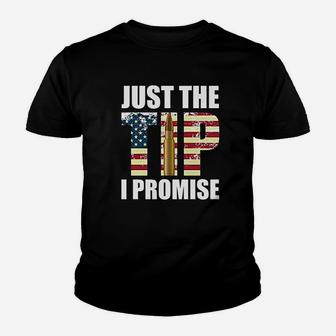 Just The Tip Promise Youth T-shirt | Crazezy