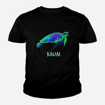 Kauai Save The Hawaii Sea Turtles Youth T-shirt | Crazezy