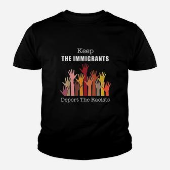 Keep The Imigrants Deport Youth T-shirt | Crazezy UK