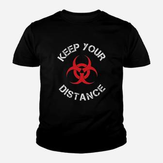 Keep Your Distance Youth T-shirt | Crazezy