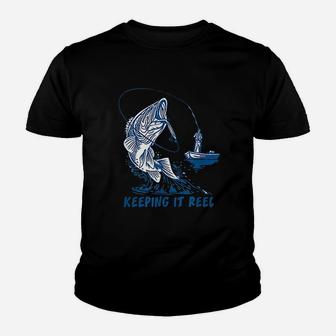 Keeping It Reel Fishing Youth T-shirt | Crazezy CA
