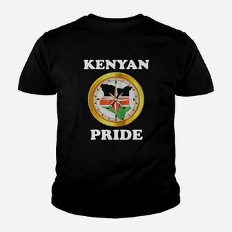 Kenya Kenyan Pride Youth T-shirt - Monsterry