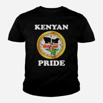 Kenya Kenyan Pride Youth T-shirt - Monsterry