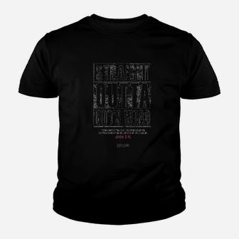 Kerusso Straight Outta Gods Word Christian Youth T-shirt | Crazezy UK