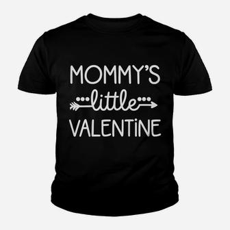 Kids Valentines Day Gift For Little Boys Mommys Little Valentine Youth T-shirt | Crazezy UK