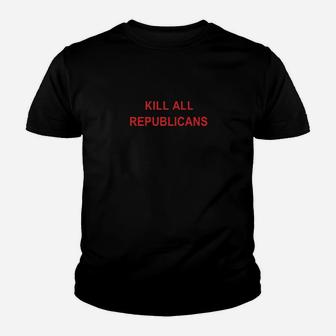 Kill Republicans Vintage Design Youth T-shirt - Monsterry DE