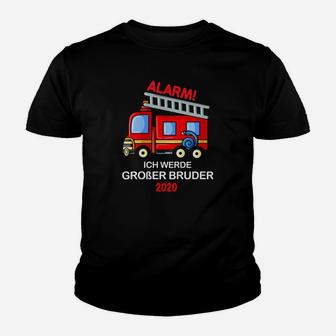 Kinder Großer Bruder 2020 Feuerwehr Geschenk Idee Kinder T-Shirt - Seseable