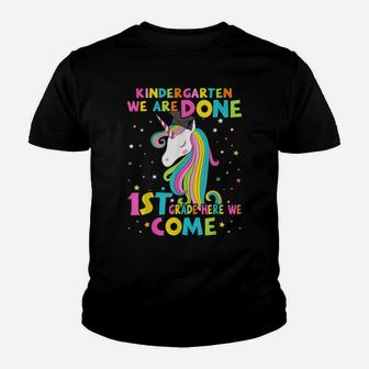 Kindergarten Graduation Magical Unicorn Gift Youth T-shirt | Crazezy