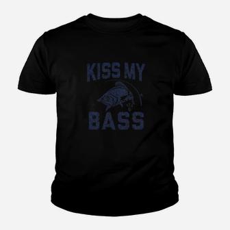 Kiss My Bass Youth T-shirt | Crazezy DE