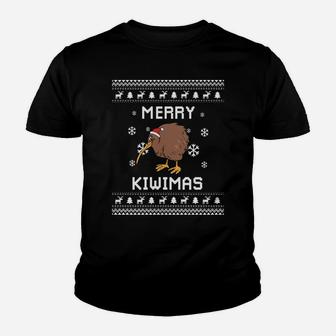 Kiwi Bird Lover Christmas Ugly Xmas Kiwi Bird Sweater Gift Sweatshirt Youth T-shirt | Crazezy