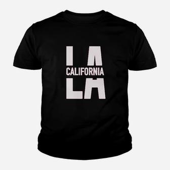 La California Off The Shoulder Tops For Women Los Angeles Youth T-shirt | Crazezy CA