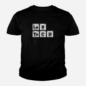 Lab Tech Periodic Table Elements Youth T-shirt | Crazezy DE