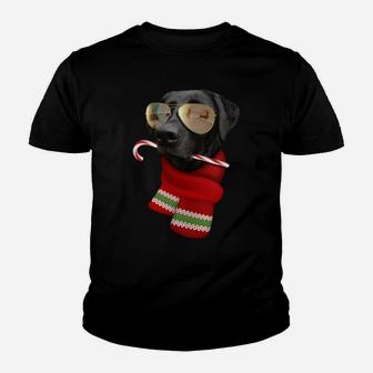 Labrador Shirt Christmas Gift Dog Lovers Lab Sunglasses Sweatshirt Youth T-shirt | Crazezy DE