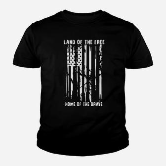 Land Of The Free Youth T-shirt - Monsterry